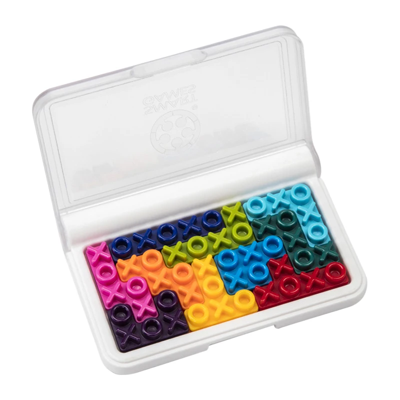 Умные игры IQ XOXO головоломка игрушка с 120 вызов Монтессори жизненные навыки обучающие игрушки для детей возможность логического мышления
