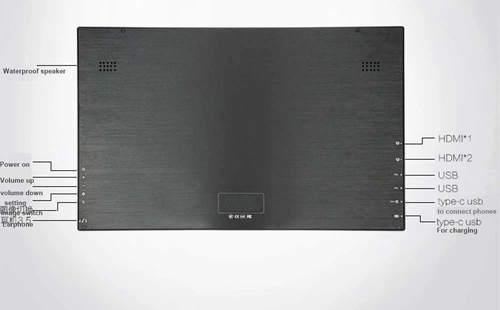 Product details of this 15.6 inch wide-screen touch screen LCD monitor