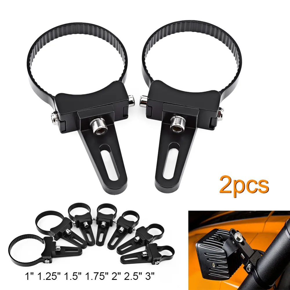 Mount Bracket Clamps Aluminum Tube Bull/Roll Bar Mount Bracket Clamps