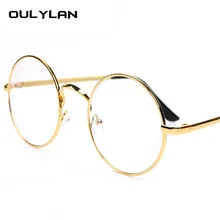 Oulylan Rodada Do Vintage Óculos de Armação para Harry Potter Óculos de Armações de óculos Mulheres Homens Óptica Clara Transparente