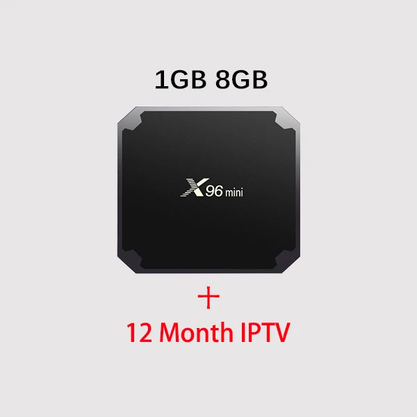 Французский IP tv X96 Мини Android 7,1 Smart tv BOX 2G16G/1G8G с 1300+ NEO tv QHD tv Арабский бельгийский Марокко платный ТВ и VOD телеприставка - Цвет: 1G8G and 1 Year IPTV