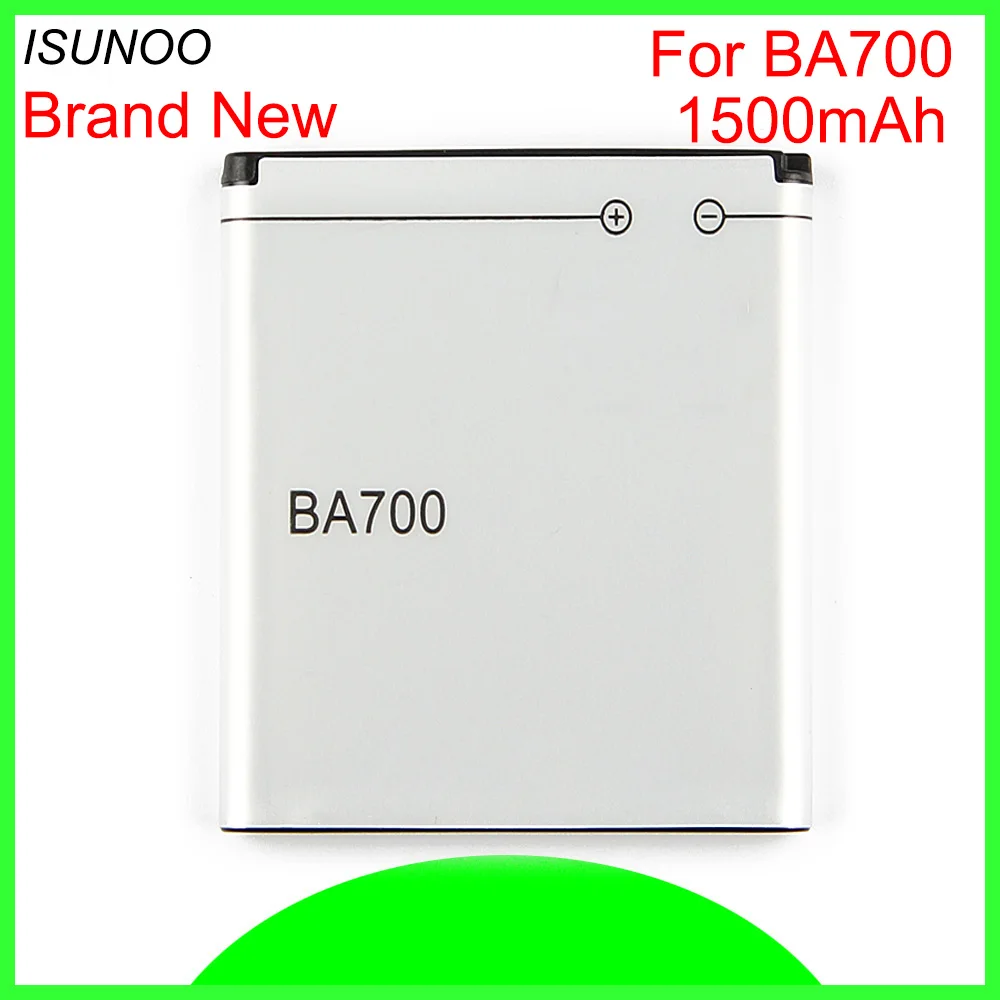 Аккумулятор ISUNOO 1500 мАч BA700 для Sony Xperia Tipo ST21i SX MT28i SO 05D ST17 ST17a ST17i ST18 ST18a ST23i батареи