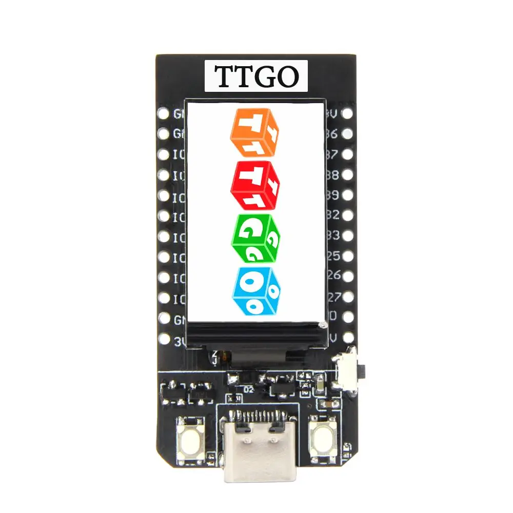 TTGO t-дисплей ESP32 WiFi и модуль Bluetooth макетная плата для Arduino 1,14 дюймовый ЖК-дисплей