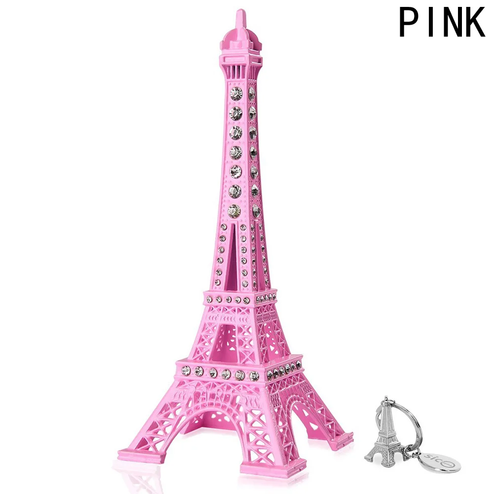 

Alloy Model Decor Vintage Bronze Tone Paris Tower Figurine Statue 13cm Hot