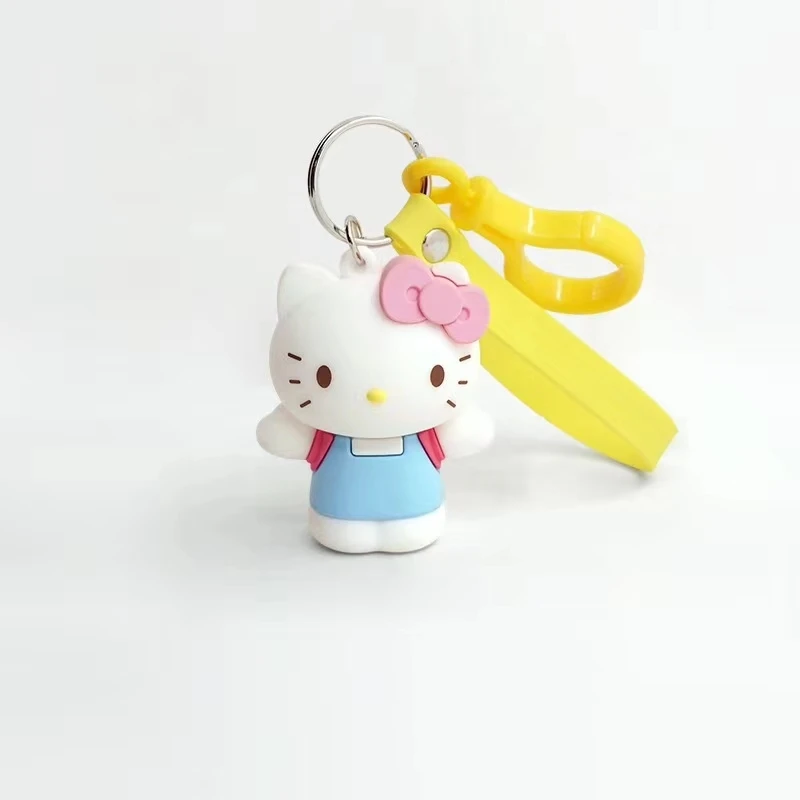 

2019 new H5!!! keroppi hello kitty melody PVC Keychain Phone Rope Strap Charm Cords Lariat Clip Lanyards Toys Doll figure