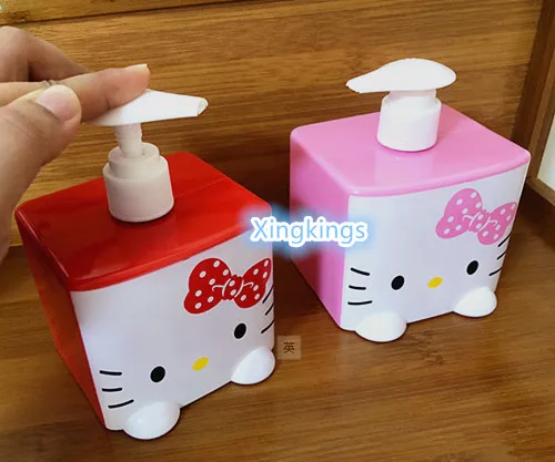 Hello kitty Красота косметический спрей бутылка ванная комната мытье рук тела 400 мл KX-6161