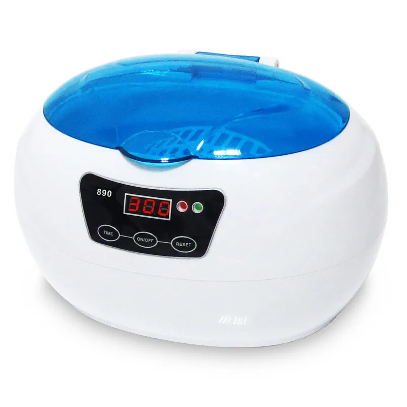 

SKYMEN Digital Ultrasonic Cleaner JP-890 Wash Bath Tank Baskets Dental 0.6L 35W 42kHz Mini Portable Ultrasound Cleaning Machine