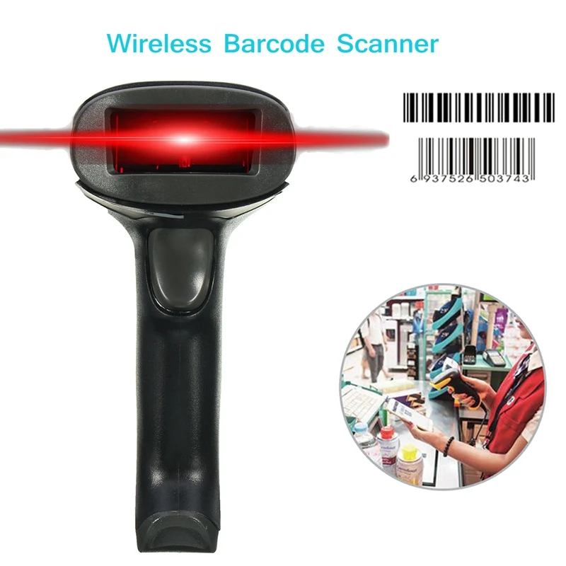 يده مسح اللاسلكية الباركود ماسح ليزر الباركود الباركود ماسحة قارئ اللاسلكي POS الباركود بندقية أداة لسوبر ماركت يده مسح اللاسلكية الباركود ماسح ليزر الباركود الباركود ماسحة قارئ اللاسلكي POS الباركود بندقية أداة لسوبر ماركت