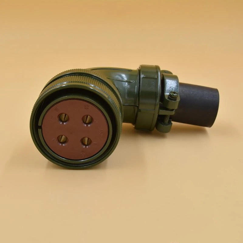Conector do Servo Motor do Ângulo Vw3m5141 do Núcleo da Tomada da Aviação da Tomada 3217s 32-17-17 de Ms3108b