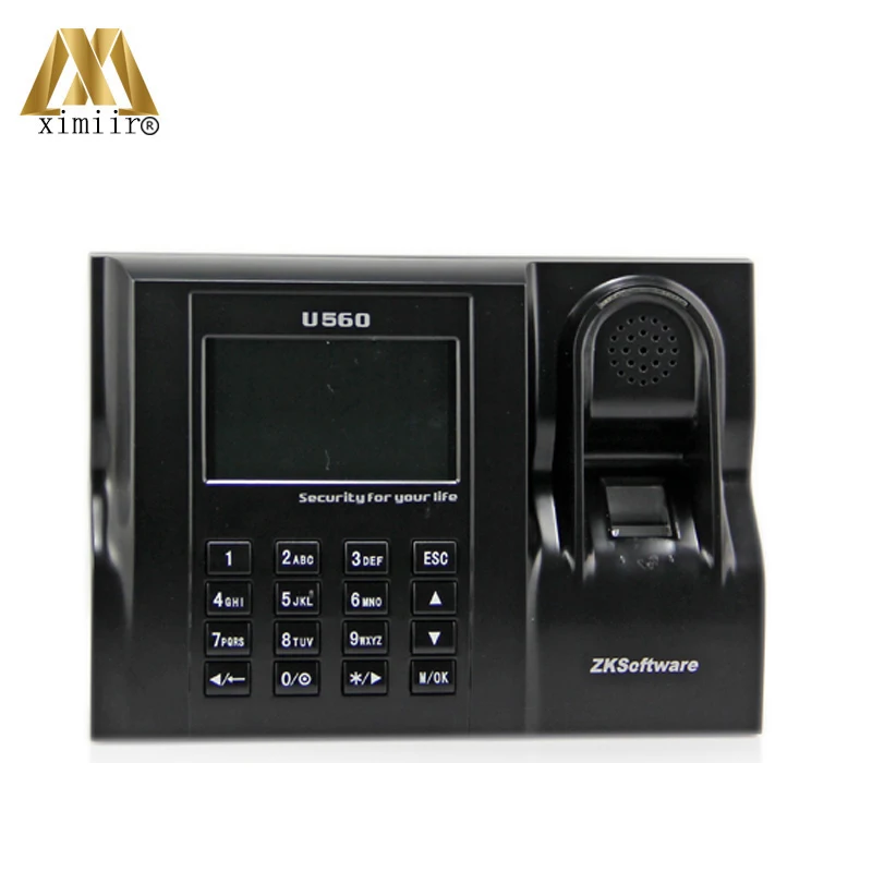 Linux System ZK U560 Biometric Fingerprint Time Attendance And Time