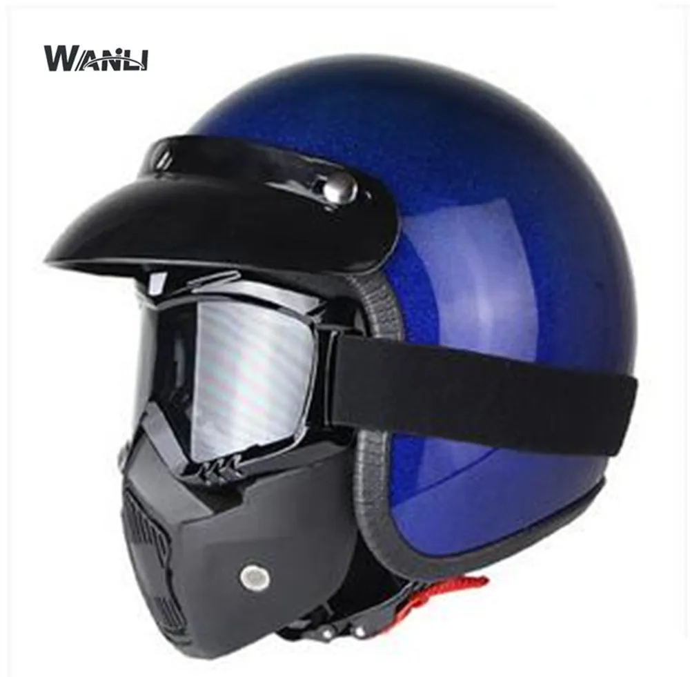 Мотоциклетный шлем с открытым лицом мотоциклетный шлем персональный шлем Capacetes De Motociclista для мужчин и женщин