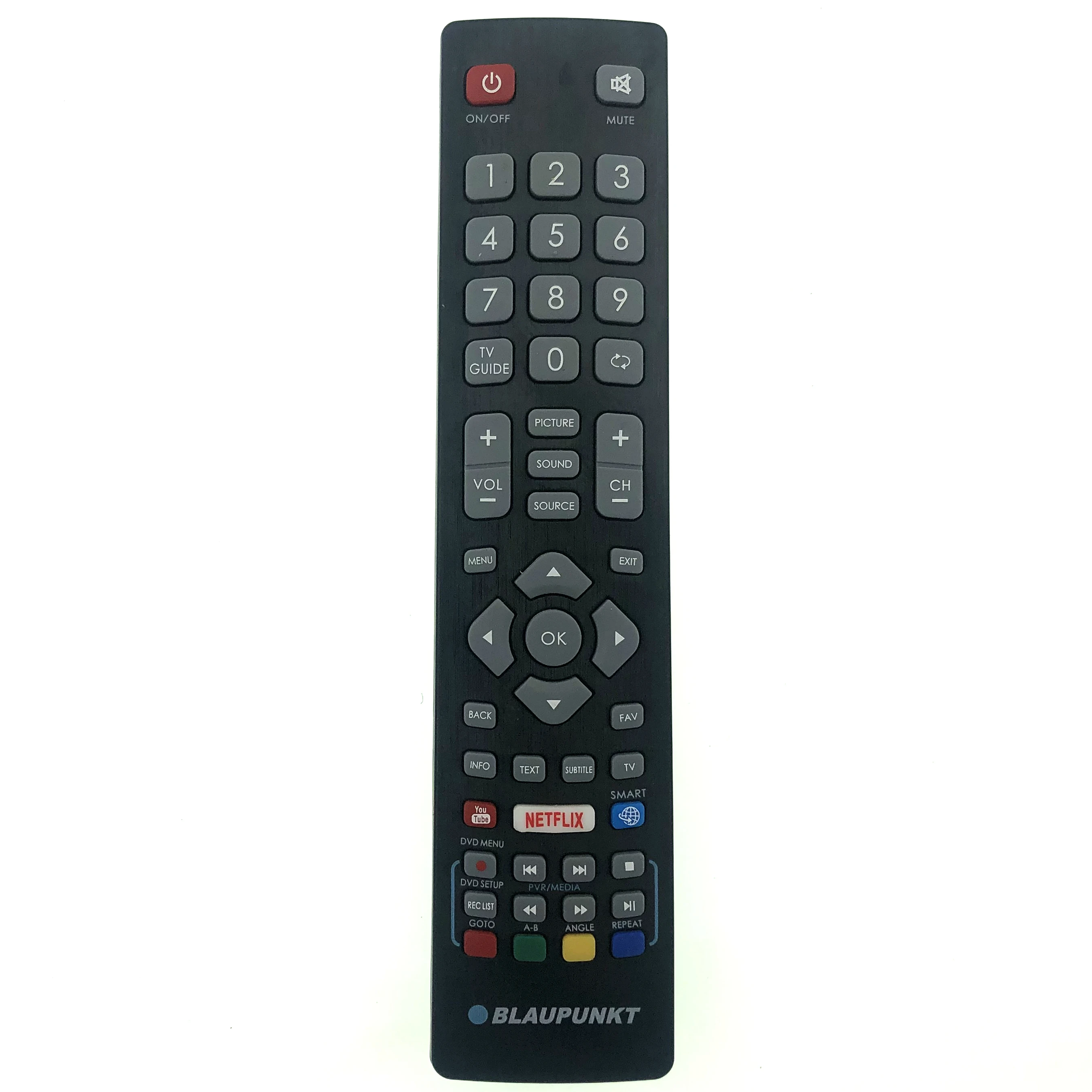 Blaupunkt BLF/RMC/0008 подлинный пульт дистанционного управления для lcd светодиодный 3D HD Smart TV'S с Netflix Youtube 3D кнопками