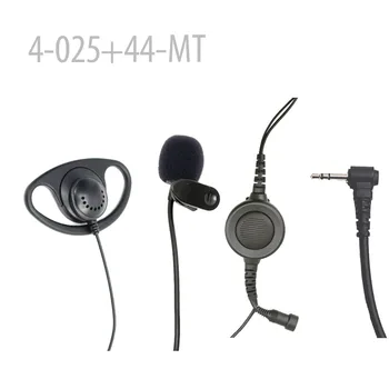 

D Ring Earpiece with Big Switch PTT+Mini Din Plug for 44-MT T5422 T5432 T5500 T5512 T5522 T5532 T5550 T5600 MYTQ2V MYTQ2U RT-88
