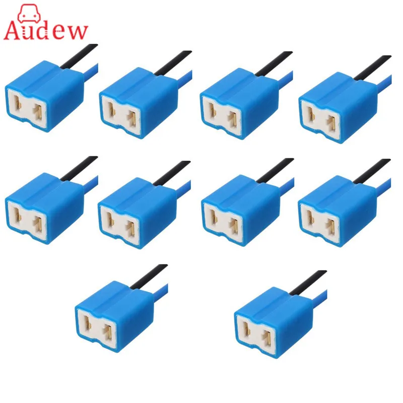 10pcs h7 bulb socket headlight bulb male wire harness connector10pcs h7 bulb socket headlight bulb male wire harness connector wiring plug socket adapters