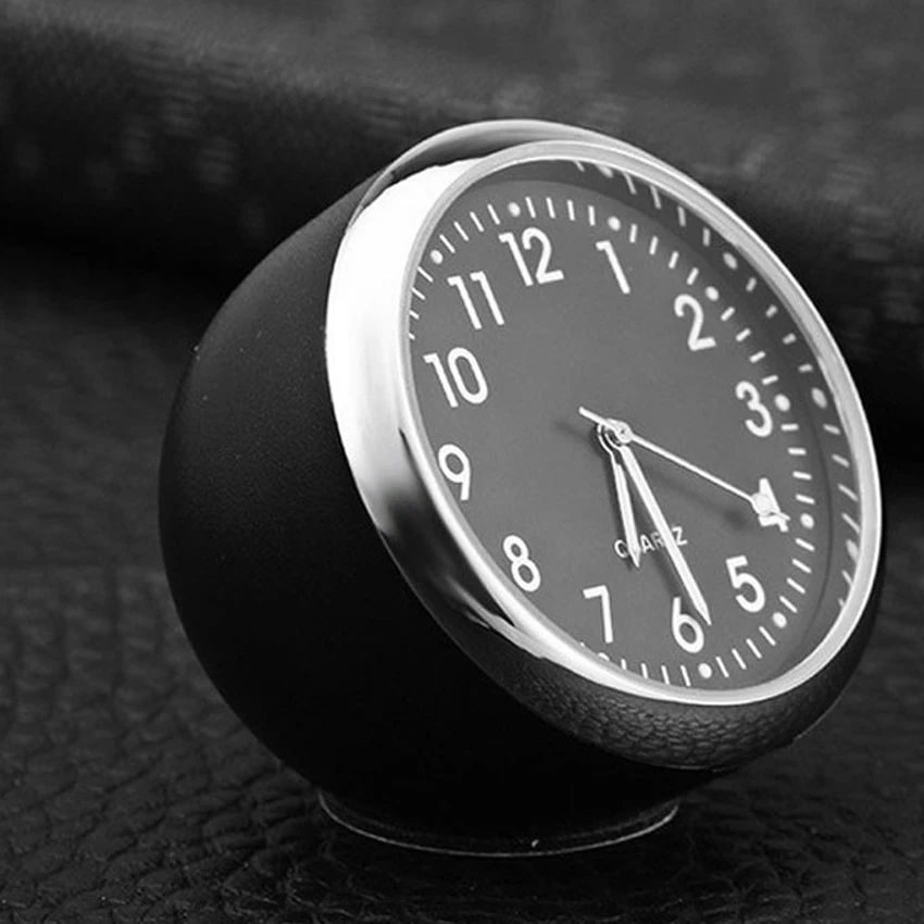 Mini clock in car Luminova Mechanics Quartz Clock Mini car Watch Digital car clock automobile clock