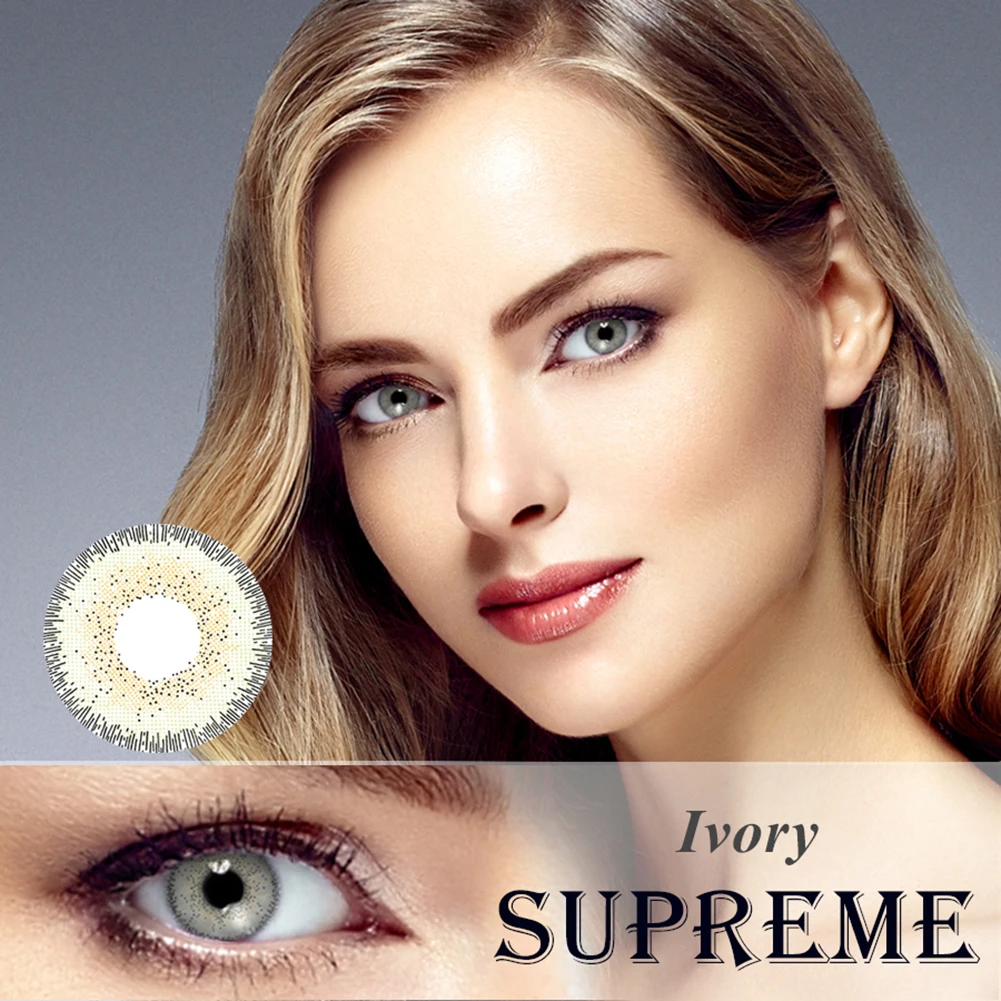 Colored Contacts Lenses Cosmetic Cosplay Party Night Club Makeup Eye Circle Lens