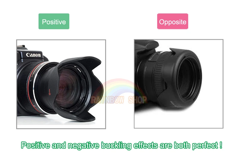 2-Reverse lens hood