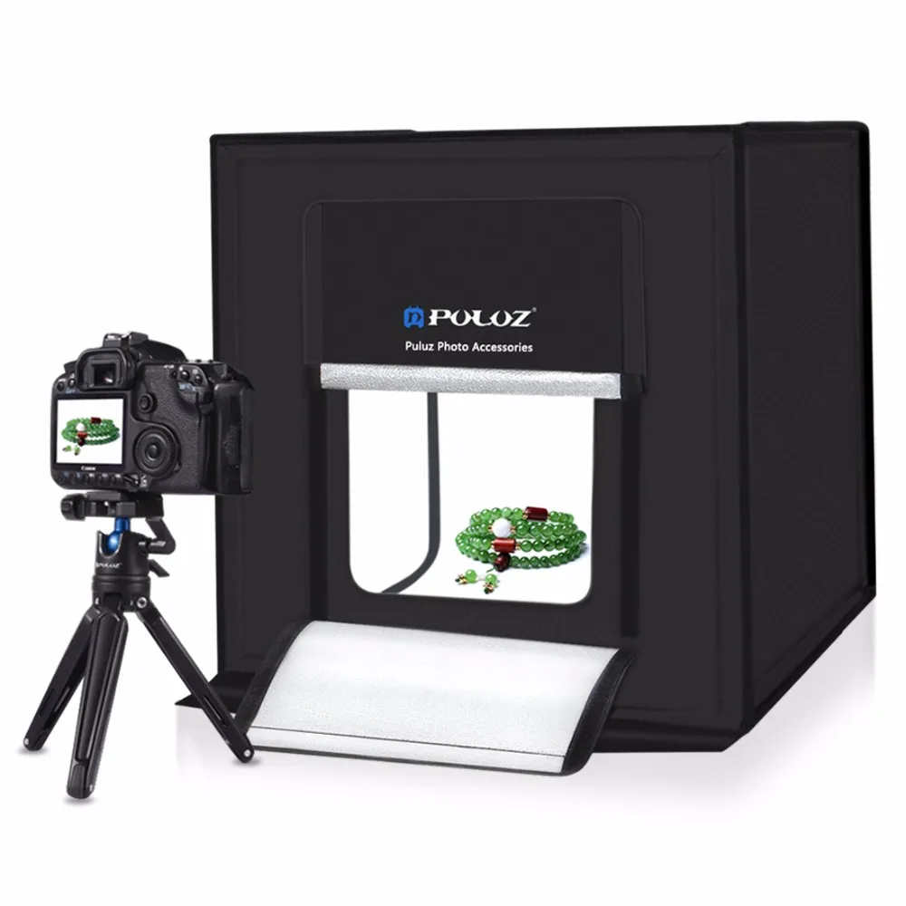 PULUZ PU5040 40 см фотостудия лайтбокс мини Фотостудия софтбокс светодиодное освещение