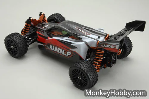 DHK Wolf 8133 1/10 4WD Eletric RC гоночная, матовая Багги RTR