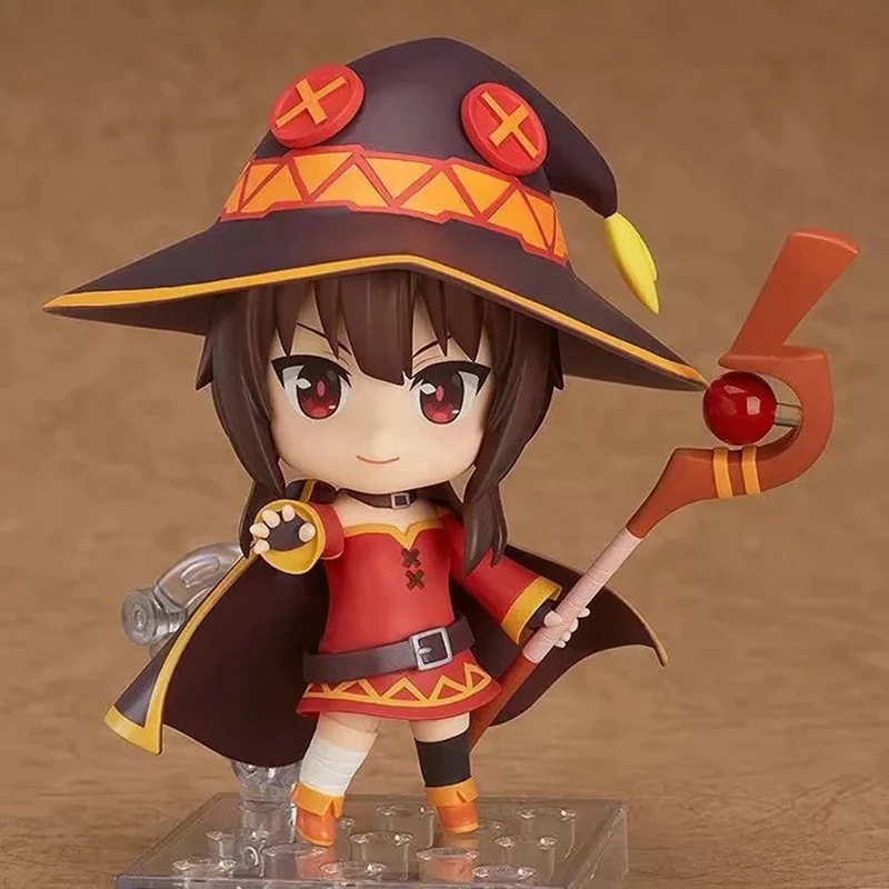 

10cm Nendoroid God's Blessing on This Wonderful World Action Figure Model Cute Doll Anime Collection Toys Best Gift For friend