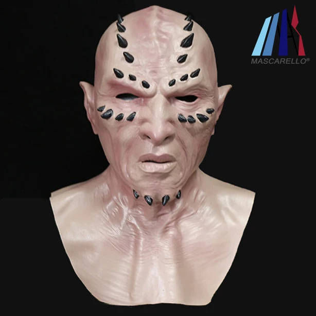 

Male Man Mask Horror Barbarian Mask Human Face Latex Mask for Cosplay Mask Costume