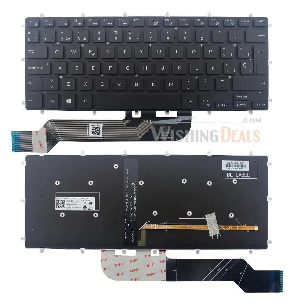 Соотношение цены и качества! Новый для Dell Inspiron 14 7460 игр 7466 7467 SP Испанский