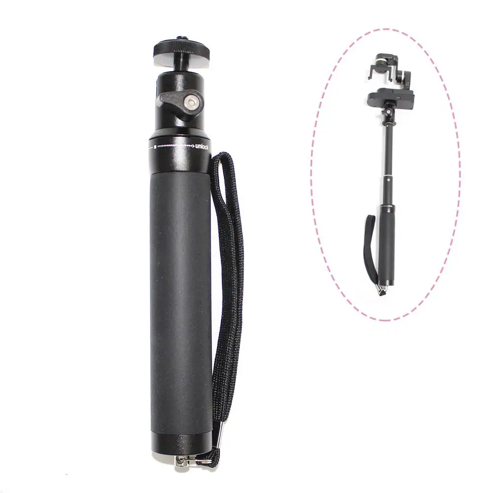 

Zhiyun Selfie Stick for Zhiyun Rider-M Feiyu WG Stabilizer 1/4 Screw Mount For iPhone 7 6 6s Plus Smartphone Camera