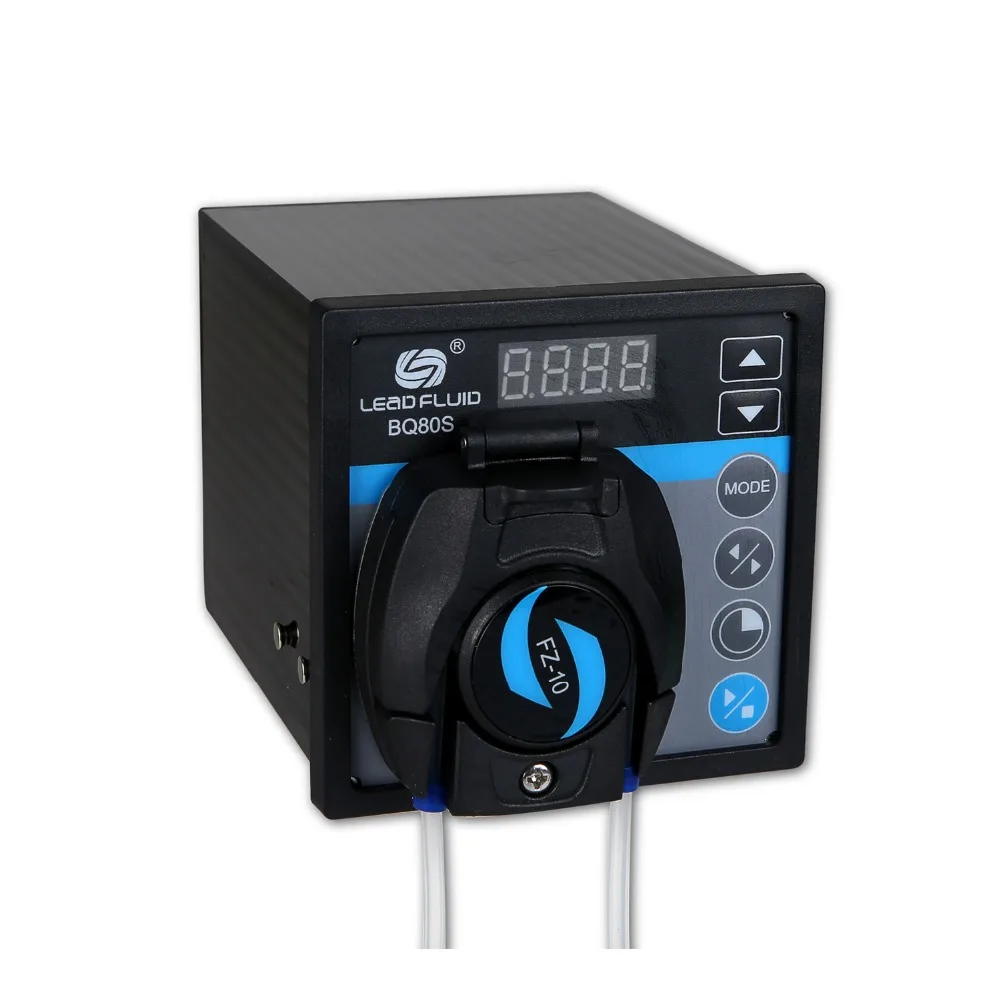 

Lab Mini BQ80S FZ10 Pump head Micro Low Flow Variable Speed Peristaltic Pump Liquid Dosing Pumps0.005-40ml/min