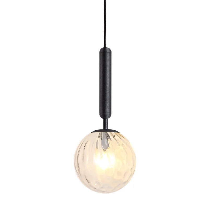 Lukloy Modern Glass Pendant Light Pendant Lamp Hang Light Ball
