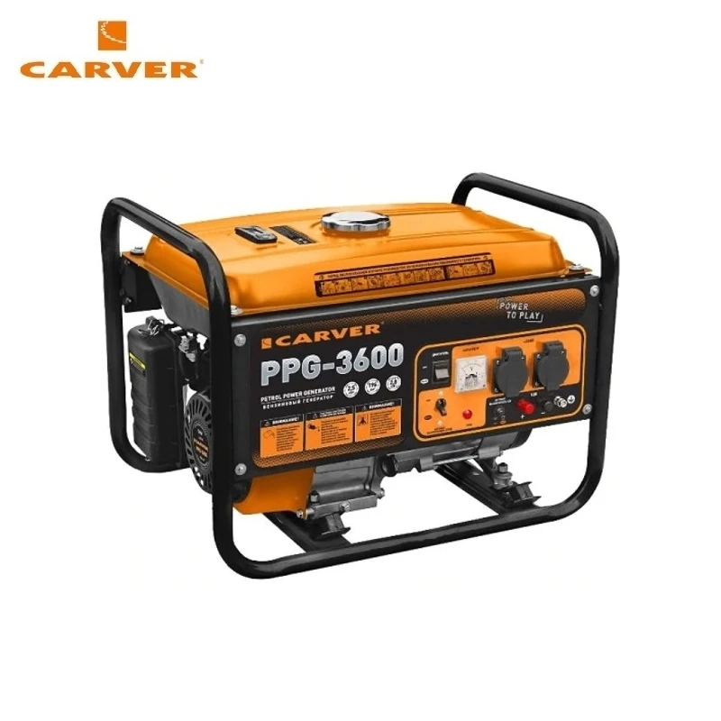 Генератор бензиновый Carver PPG-3600 ( обмотка медь ) | Обустройство дома