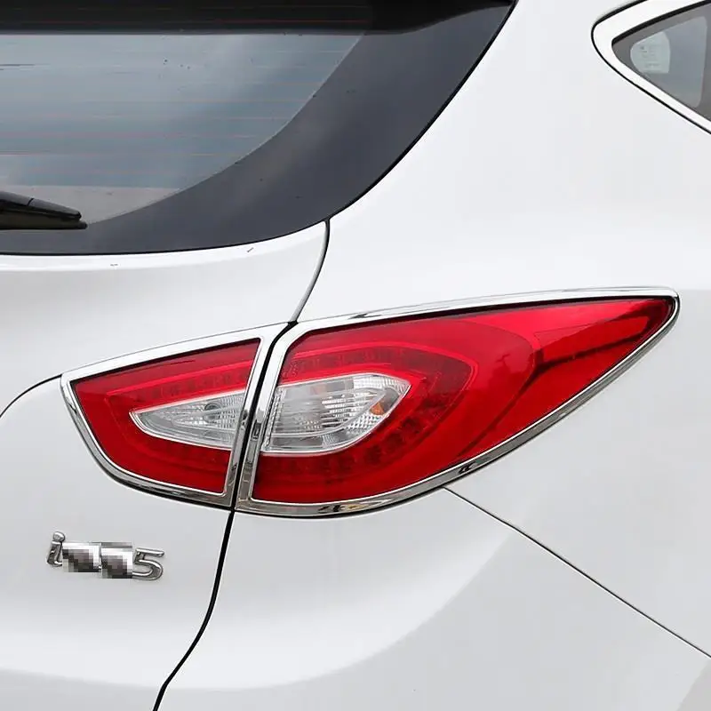 

Fog Lamp Rearlamp exterior durable chromium auto car styling trim decoration modification sticker strip 10 13 FOR Hyundai IX35