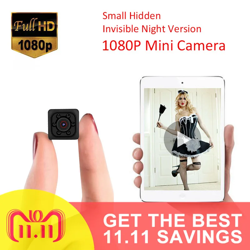 

DVR Mini HD 1080P SQ Car DVR DV Camera Loop Recording Vision Car Dash Camera 140 Degree Wide Angle IR Night +TF Card+Storage Box