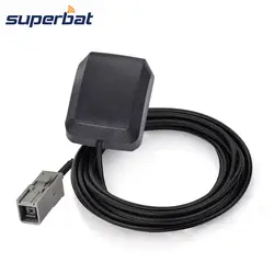 Superbat gps Active телевизионные антенны с GT5 серый разъем для CHRYSLER DODGE JEEP Honda Nissan