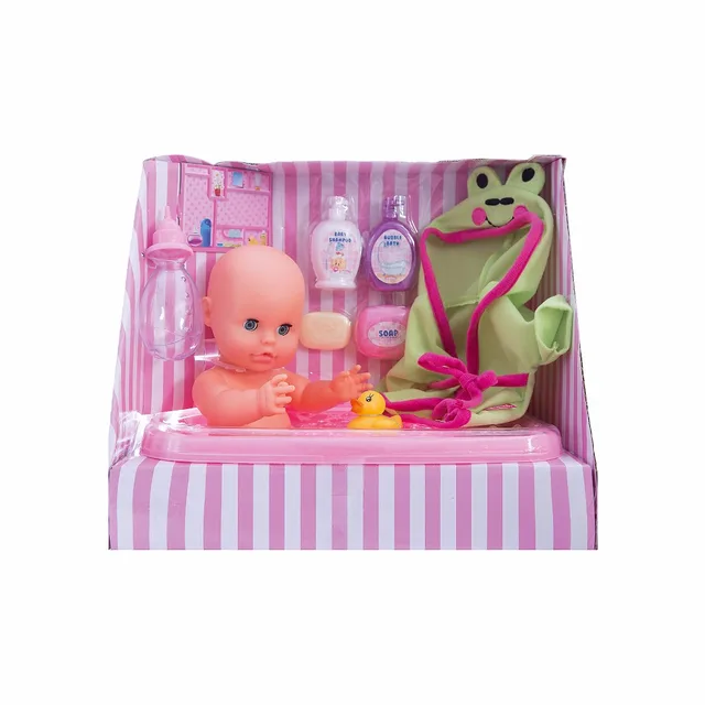 Кукла DIMIAN 33 см Bambolina с ванной и аксессуарами 1405-M7