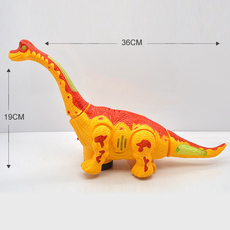 Electric toy large size walking dinosaur robot With Light Sound Brachiosaurus Battery Operated kid Children Boy Gift 1pcs 