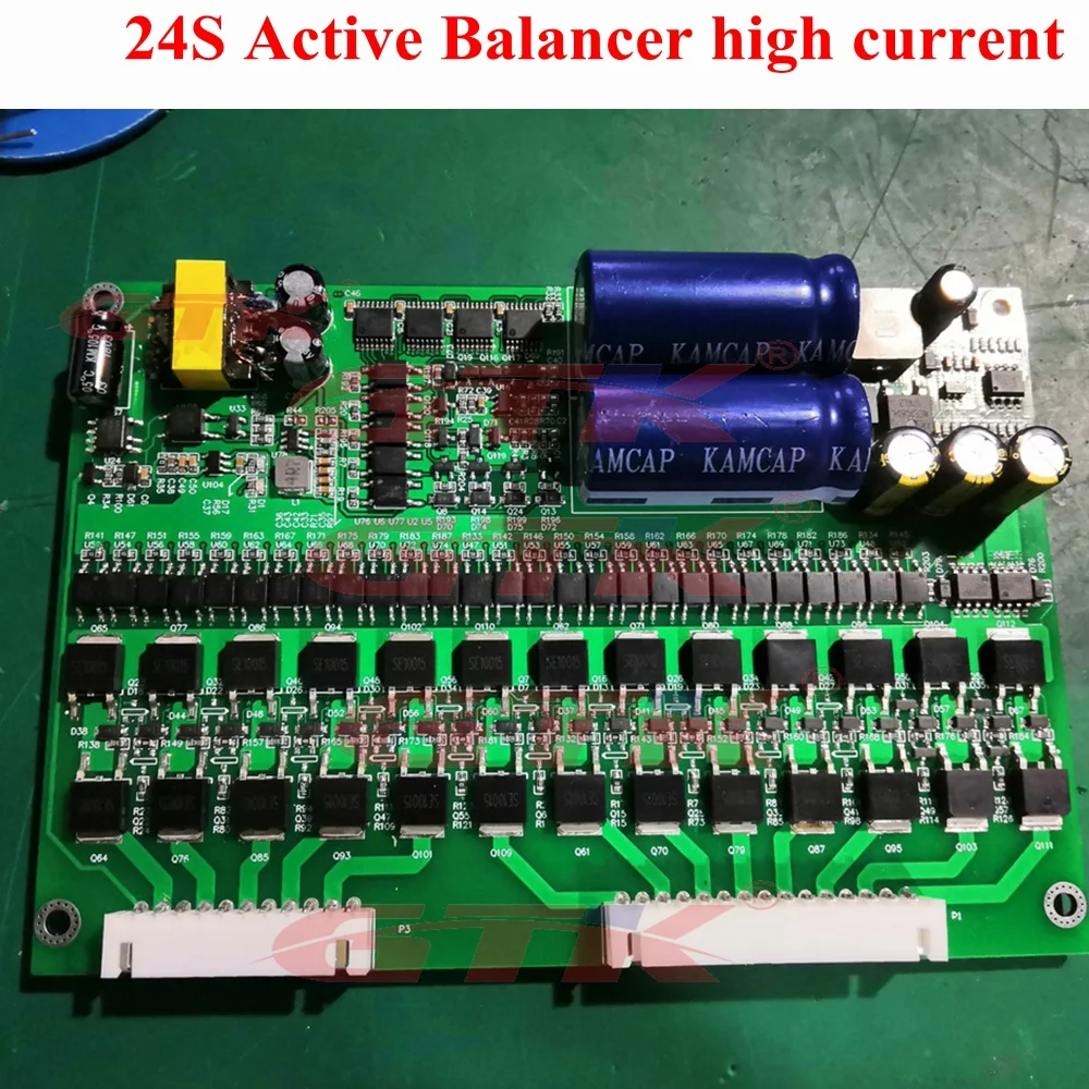 

1pcs 24s BMS balancer active equalization 3s to 24S 1A lithium 1000ma BMS Lifepo4 13s 16s 20s li-ion 10S 12S 7S 8S APP bluetooth