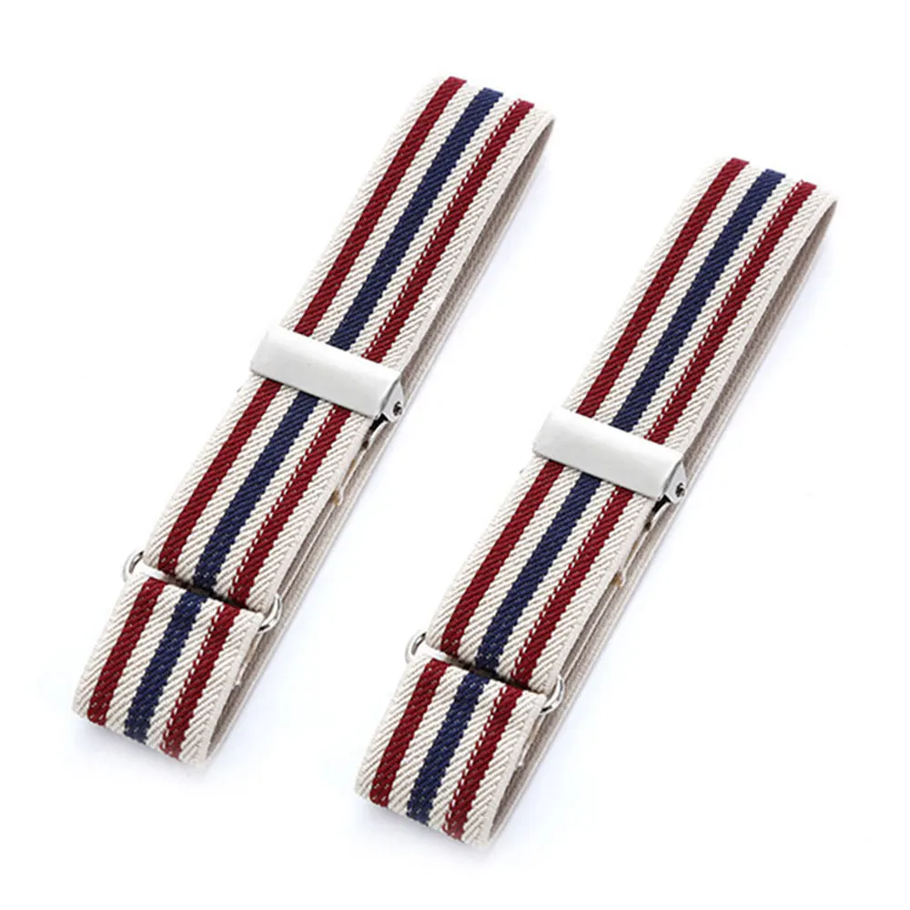 1pair Armband Stretch Garter Man Shirt Sleeve Holder Unisex adjustable