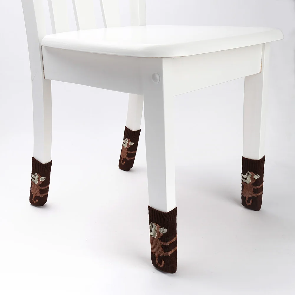 Anti Slip Sleeve Sock Floor Protector Chair Table Leg Knitting Anti Slip Sleeve Sock Floor Protector Chair Table Leg Knitting Furniture Cover Pad Foot