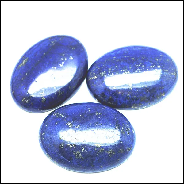 

5pcs Free Shipping Natural Lapis Lazuli Gem Stones oval shape Cabochon CABS No Drilled Hole Jewelry Making for selling beads
