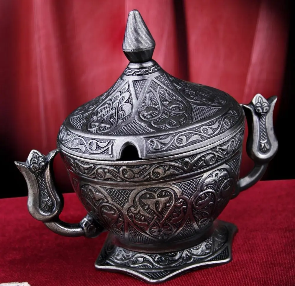 Турецкий стильный Copperplate винтажный подарок турецкий восторг сахар глубокая