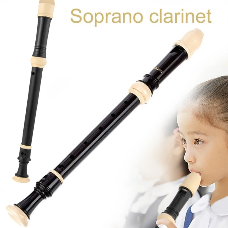 

Durable A Soprano Flute Children Clarinet Treble Flute C Tune Interesting Eight Hole Student Long