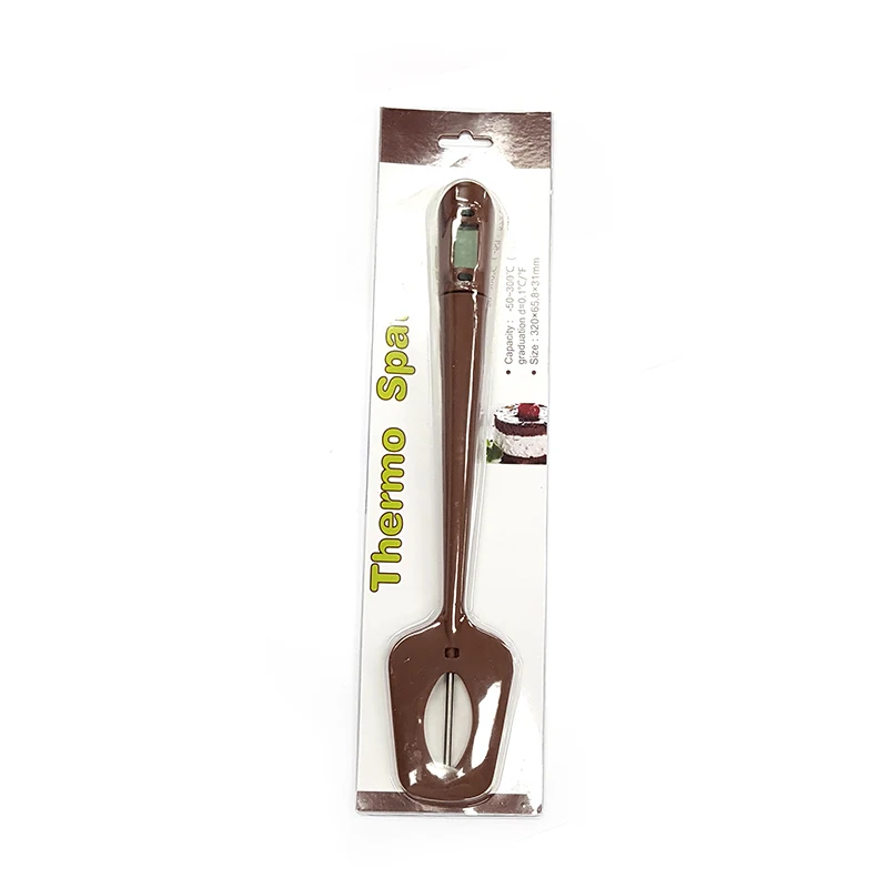 

Silicone Digital Thermospatula Thermometer & Stirrer Perfect for Chocolate & Jam Making Kitchen Thermometer
