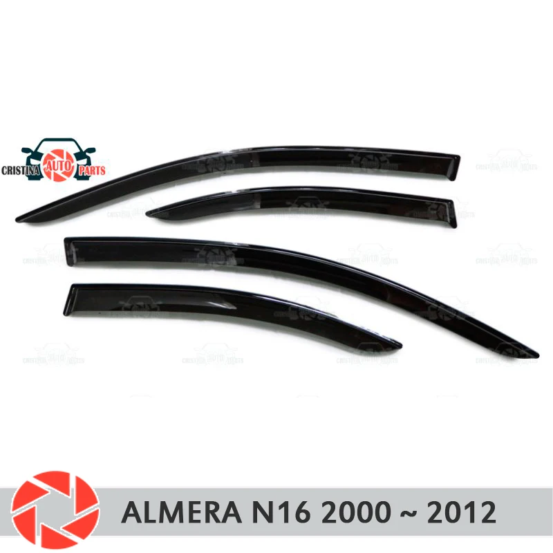 Оконный дефлектор для Nissan Almera N16 2000 2012 от дождя защита грязи украшение автомобиля