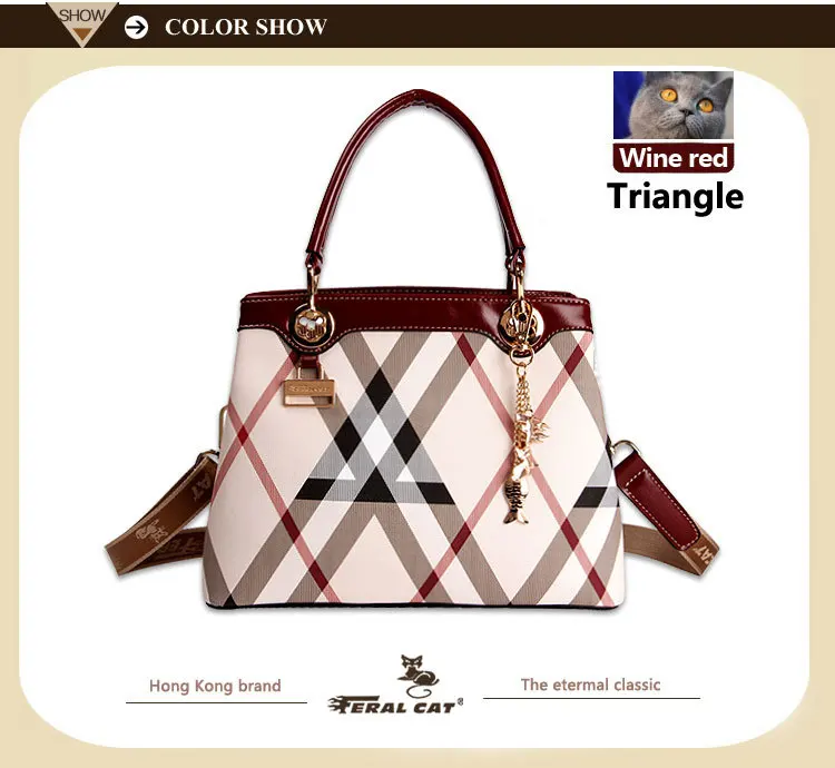 FERAL CAT 2017 Women Fashion Messenger Bags Ladies Small Leather Shoulder Bag Handbags Online HOT SALE71
