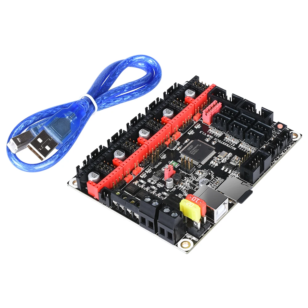 BIGTREETECH SKR V1.3 اللوحة 32-بت الذراع Smoothieboard TMC2130 TMC2208 V3.0 UART A4988 3D طابعة أجزاء الجنرال L V1.4 تحكم BIGTREETECH SKR V1.3 اللوحة 32-بت الذراع Smoothieboard TMC2130 TMC2208 V3.0 UART A4988 3D طابعة أجزاء الجنرال L V1.4 تحكم