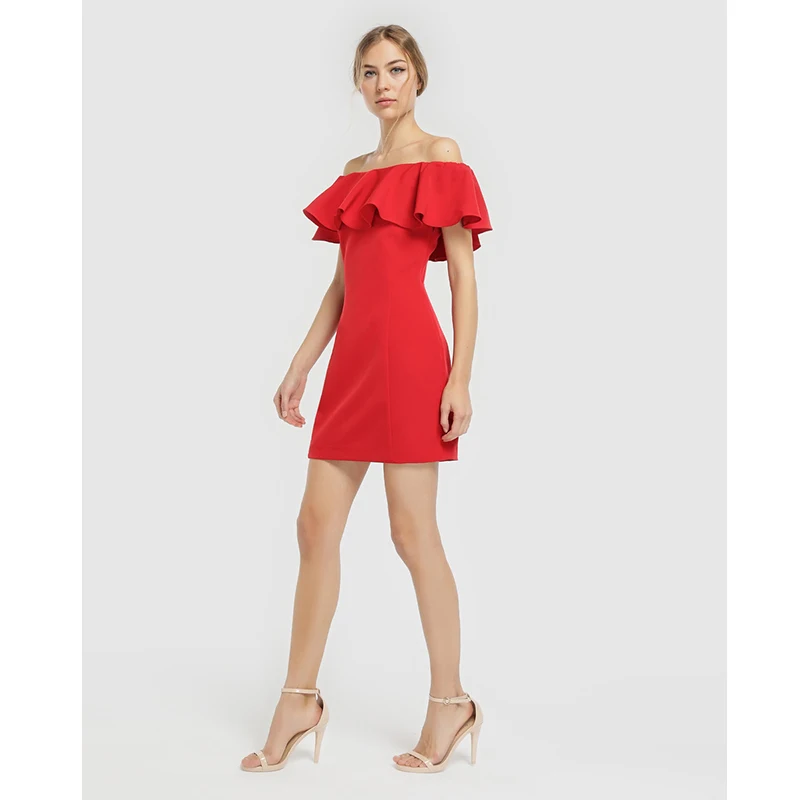 filosofía orden Hermanos Green Coast Vestido de Mujer Hombros Descubiertos de Manga Corta Vestido de  Fiesta Rojo Elegante Moda Mujer de Verano Nueva Temporada Verano Diseño El  Corte Inglés|Vestidos| - AliExpress