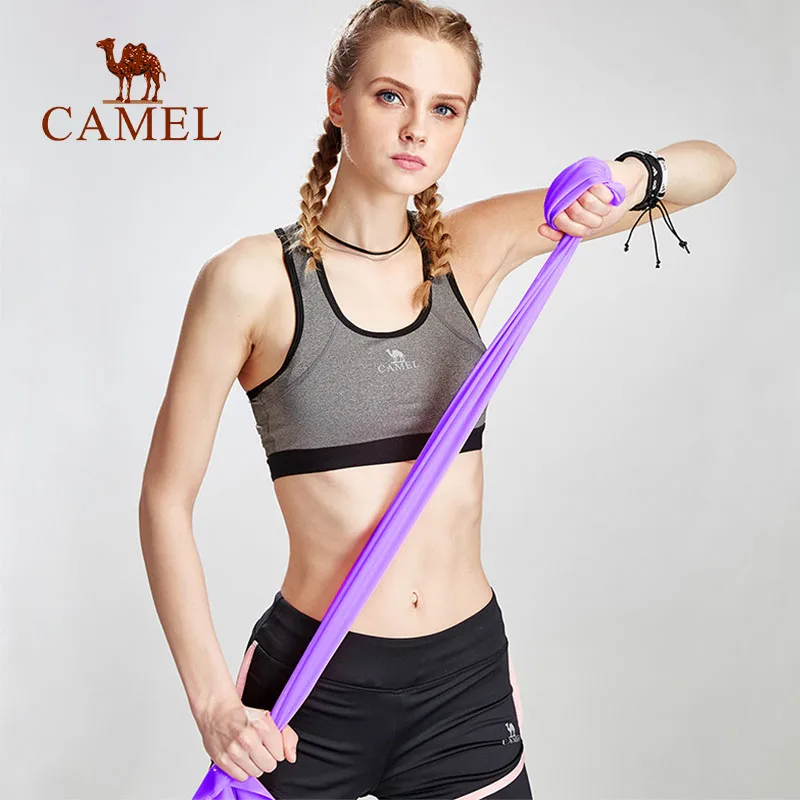 

CAMEL Fitness Yoga Resistance Gym Workout Indoor Exercise Equipment Elastic Bands Training Sports Rubber
