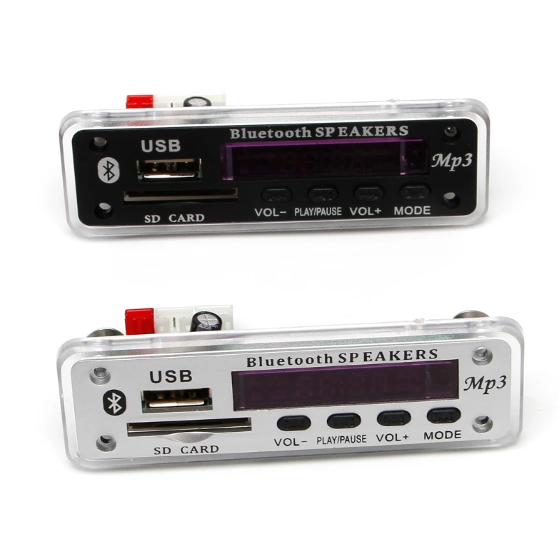 

Car Bluetooth MP3 WMA Decoder Board 12V Wireless Audio Module USB TF Radio
