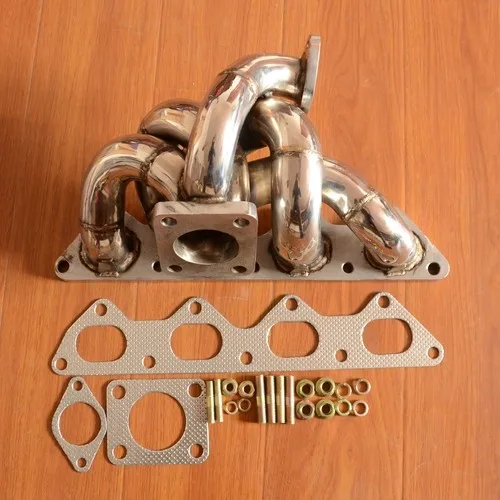 

STAINLESS STEEL TURBO MANIFOLD FOR 38MM WG 1G 2G ECLIPSE/GALANT/TALON DSM 4G63 TD05