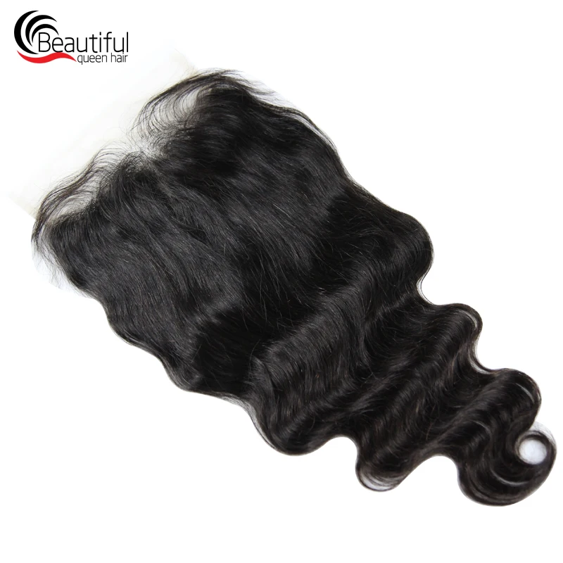 transparent body wave lace closure 7x7